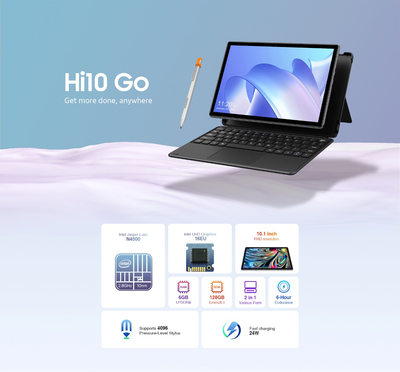 Se Acerca la Primera Tableta Intel 2 en 1 de 10 nm del Mundo: Chuwi Hi10 GO