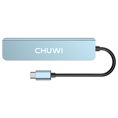 CHUWI Adaptador multipuerto HUB USB-C | Cargador USB-C a HDMI +USB3.0+USB2.0+ SD/TF